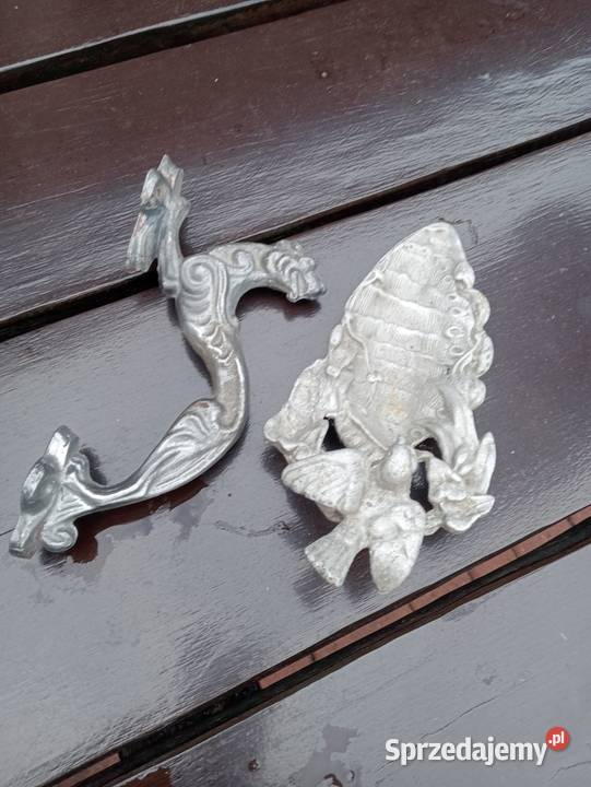 Stara popielniczka uchwyt klamka Ogrodzieniec