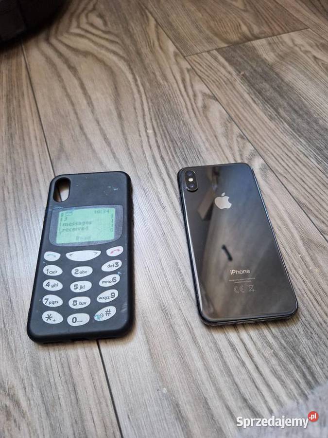 Apple iphone x 64gb czarny w super stanie Oświęcim sprzedam