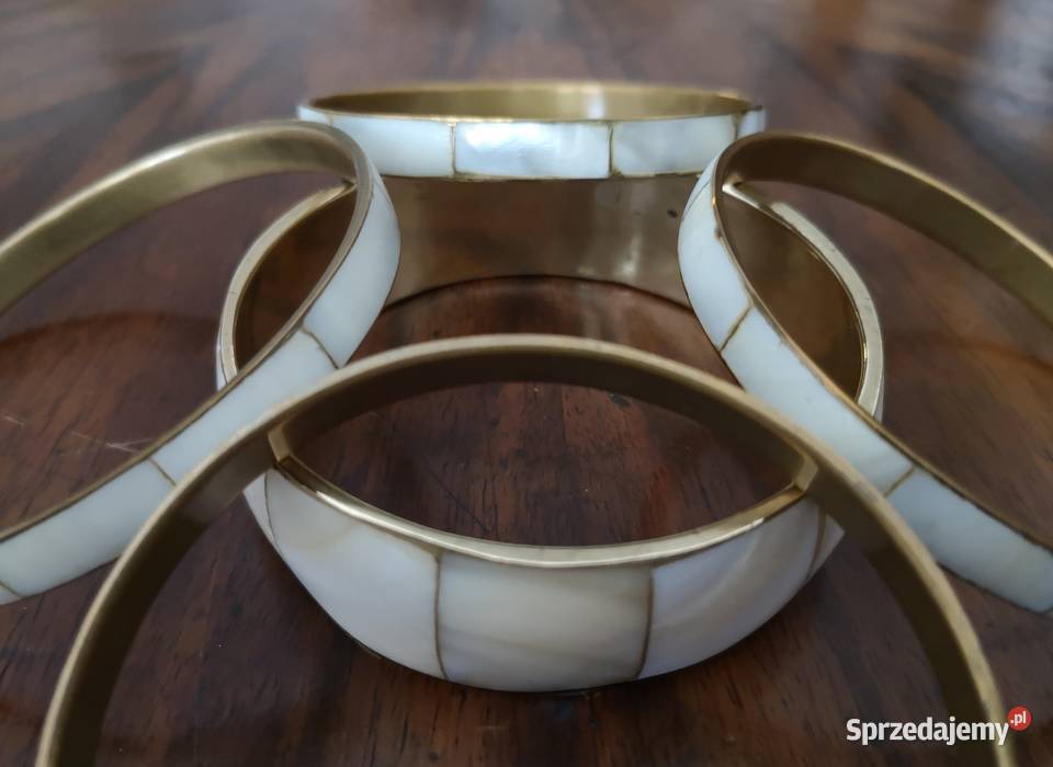 Stare bransolety vintage 5 sztuk Moda i Styl śląskie Katowice