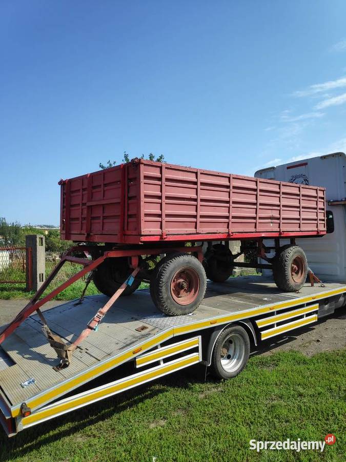 Przyczepa sztywna możliwość transportu Koziegłowy