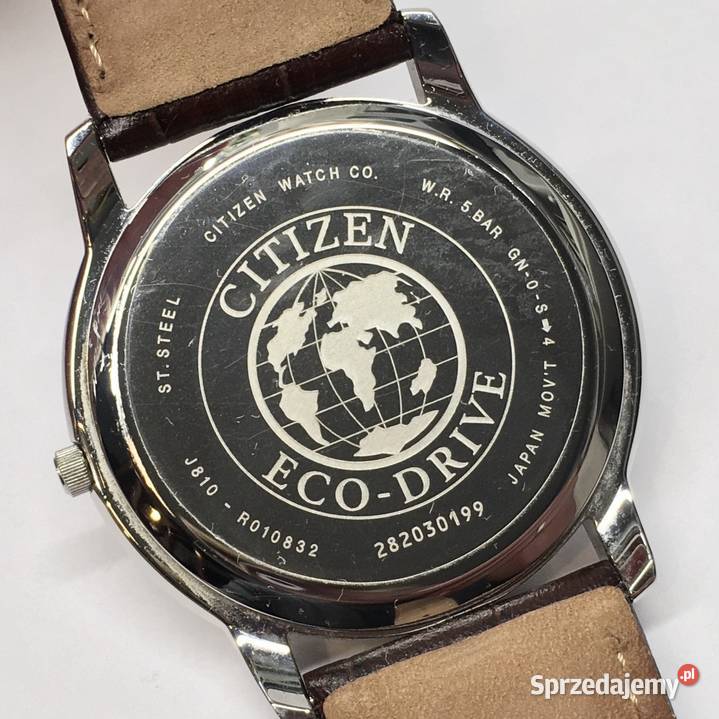 CITIZEN J810R010832 EcoDrive Zegarek Męski 42mm Męskie Warszawa
