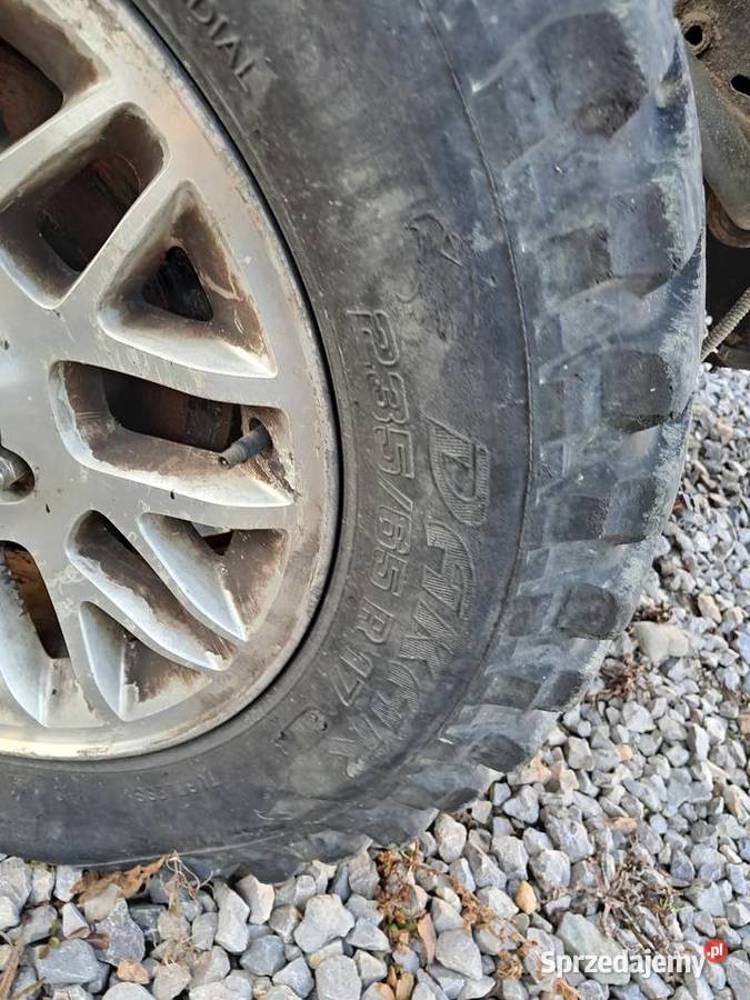 Jeep wj koła terenowe 17 dakar Zabrzeż