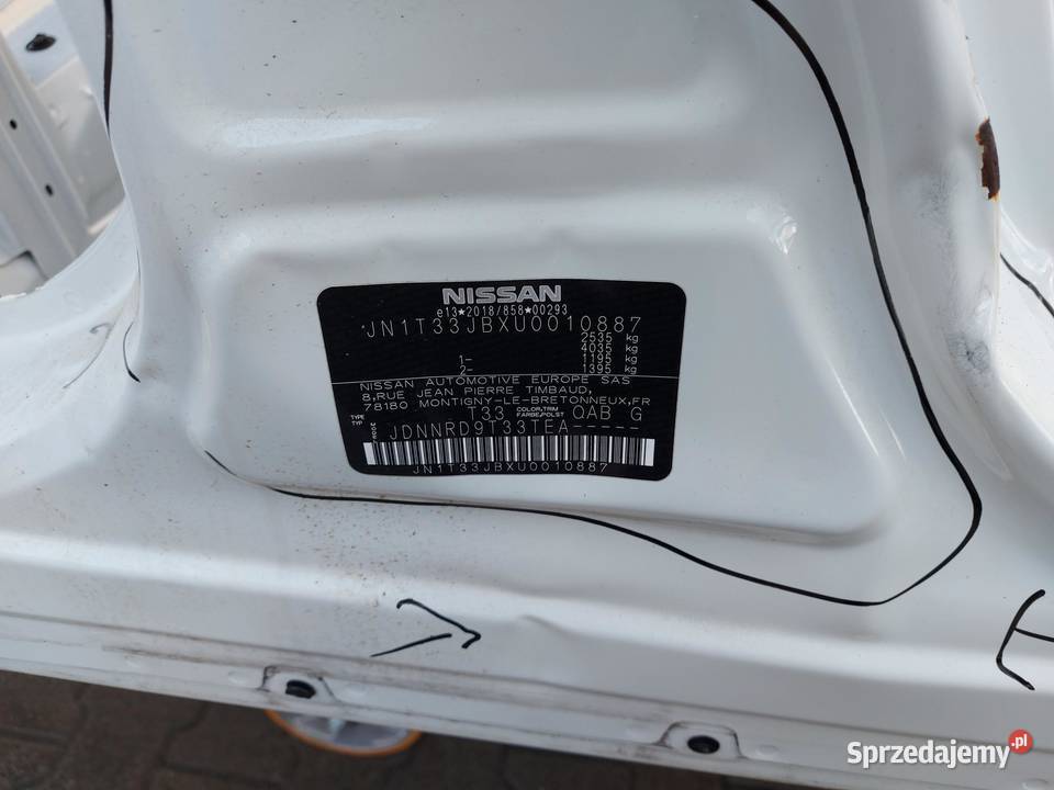 Nissan XTRAIL T33 IV 2023r Próg słupek prawy