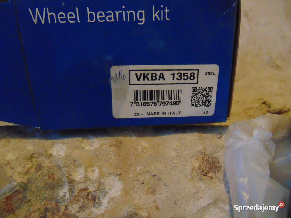 Łożysko koła przód SKF VKBA 1358 VW Caddy Golf osobowe Tomaszów Lubelski