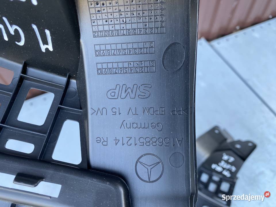 Mercedes GLA W156 ślizg zderzaka mocowanie prawy osobowe Kozubszczyzna