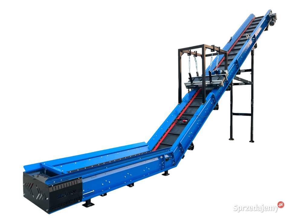 Przenośniki taśmowe łamane w wersji L Z F na Produkcja Swojczany sprzedam