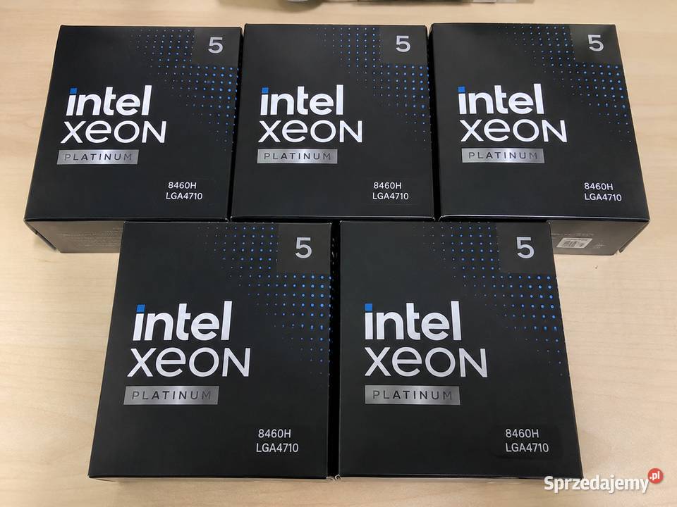 Zupełnie nowy Intel Xeon Platinum 8460H zasilacze Pozostałe Pod Górami