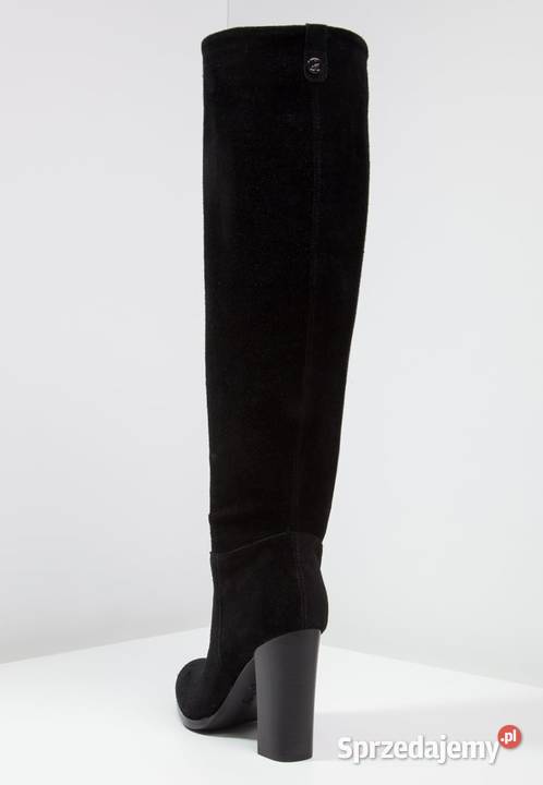 NIEBANALNE zamszowe kozaki Sam Edelman szersza Kozaki Białystok