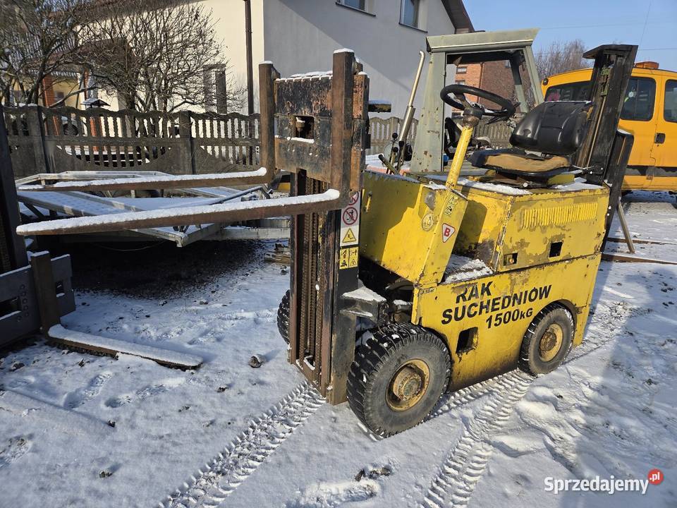 Wózek widłowy Rak Suchedniów ursus c330 Złoczew Skrzynia biegów Manualna sprzedam