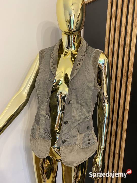 Vintage Issey Miyake kamizelka damska M Japanese Kraków