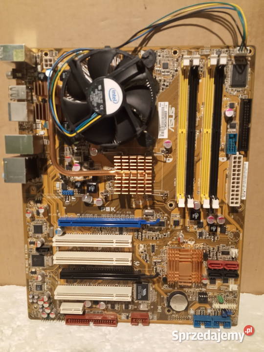 Płyta Główna ASUS P5K Procesor Intel C2D E4500 Płyty główne Poznań