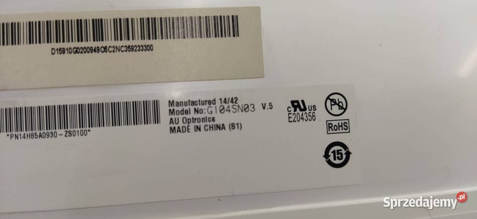 Matryca G104SN03 Warszawa