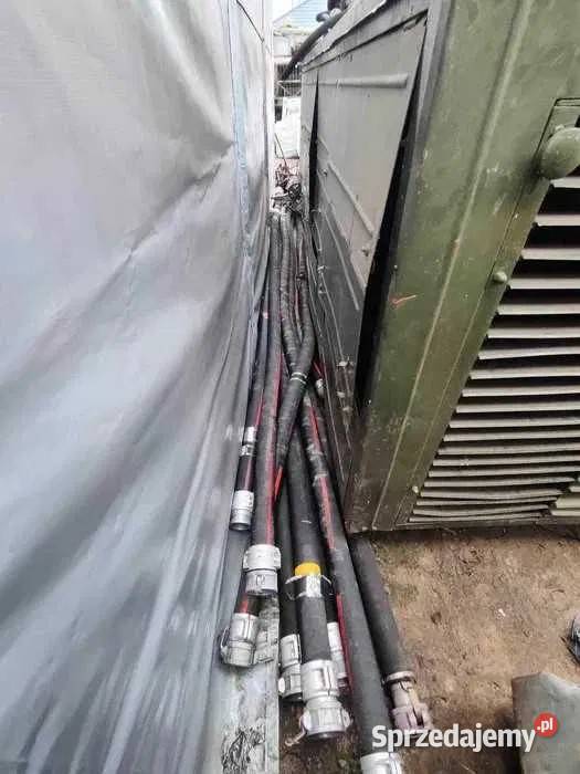 Rurociąg stalowy typ RSD75 z demobilu wojskowego Koluszki