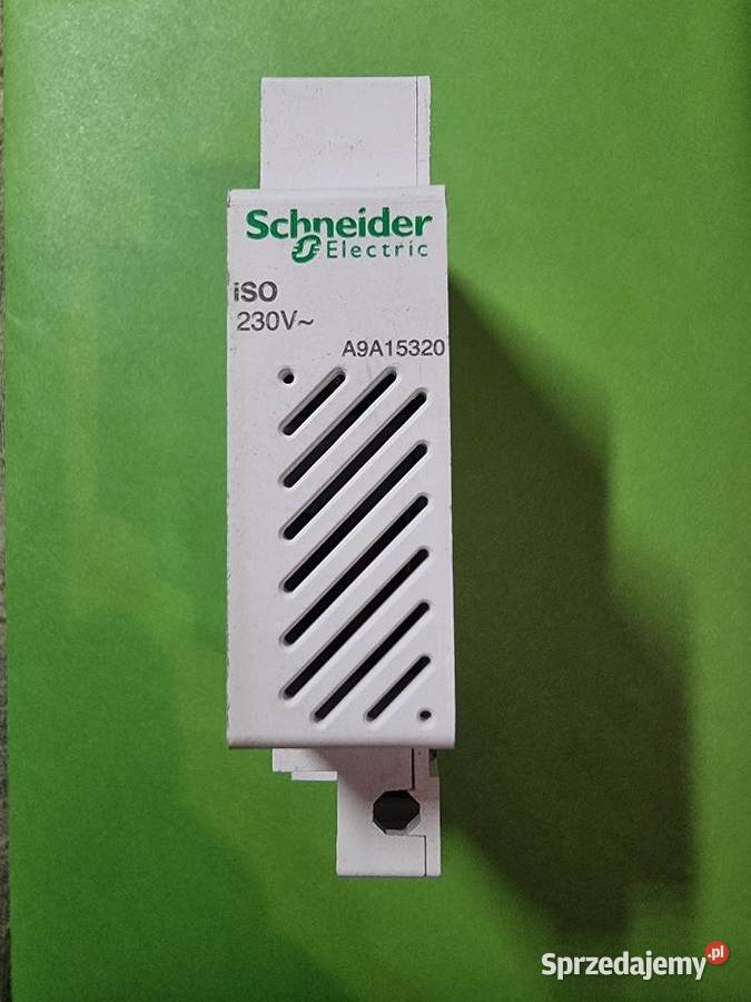 Dzwonek modułowy TH35 iSO230VAC A9A15320 Gliwice sprzedam