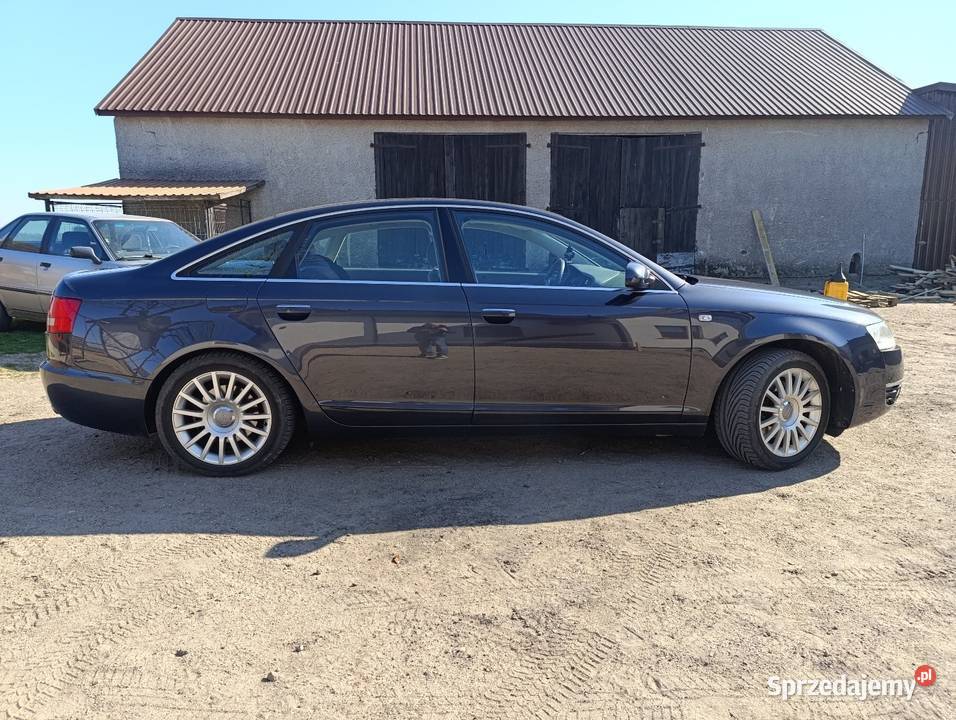 Audi A6 C6 24 benzyna LPG zadbany 2x koła Golub-Dobrzyń