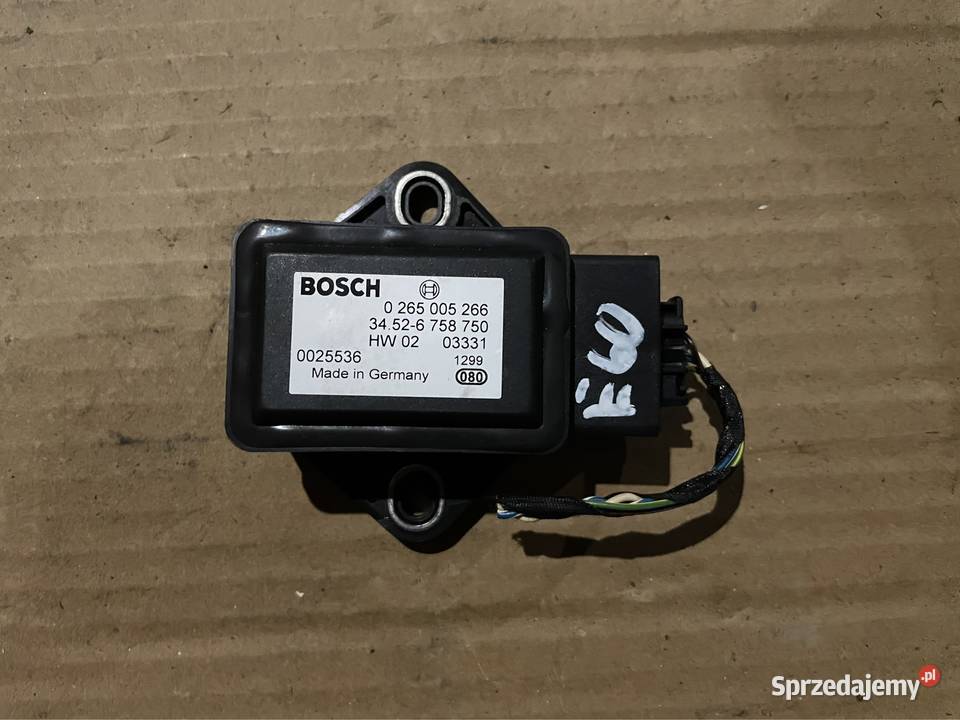 Czujnik sensor esp 6758750 bmw 5 e60 e61 Rok produkcji 2005 zachodniopomorskie sprzedam