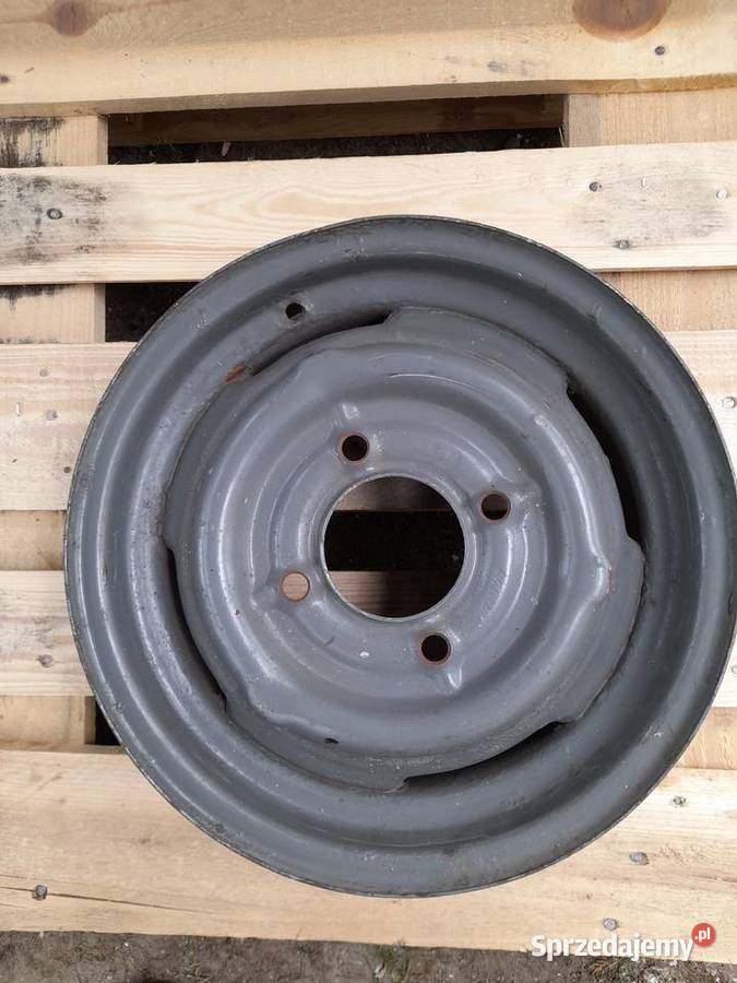 Obręczefelgi stalowe Skoda 100S110 komplet Samochodowe wielkopolskie sprzedam