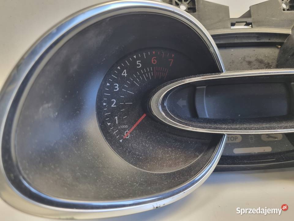 Renault Clio IV 12 09 TCE benzyna LICZNIK ZEGARY osobowe Wyposażenie wnętrza Rudka