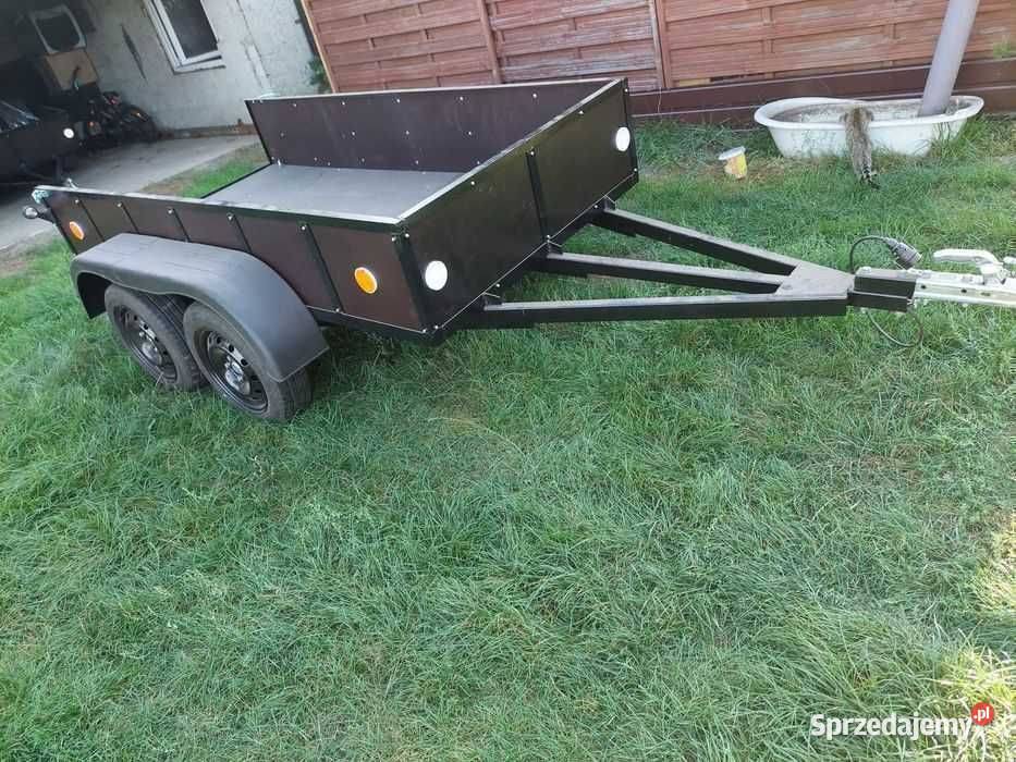Przyczepka samochodowa dwuosiowa Do samochodów osobowych wielkopolskie Turek