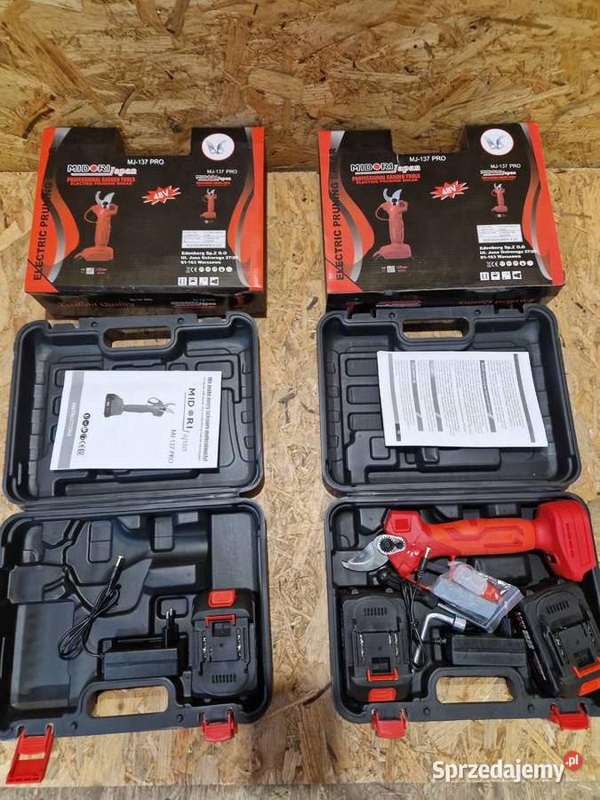 SEKATOR AKUMULATOROWY ELEKTRYCZNY NOŻYCE Głogowa