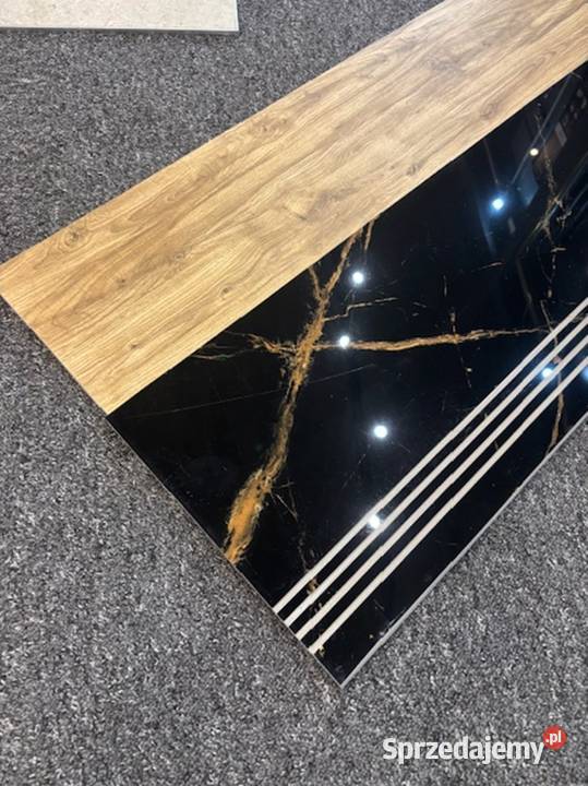 Gres schody stopnica czarny marmur 30x120 deska małopolskie