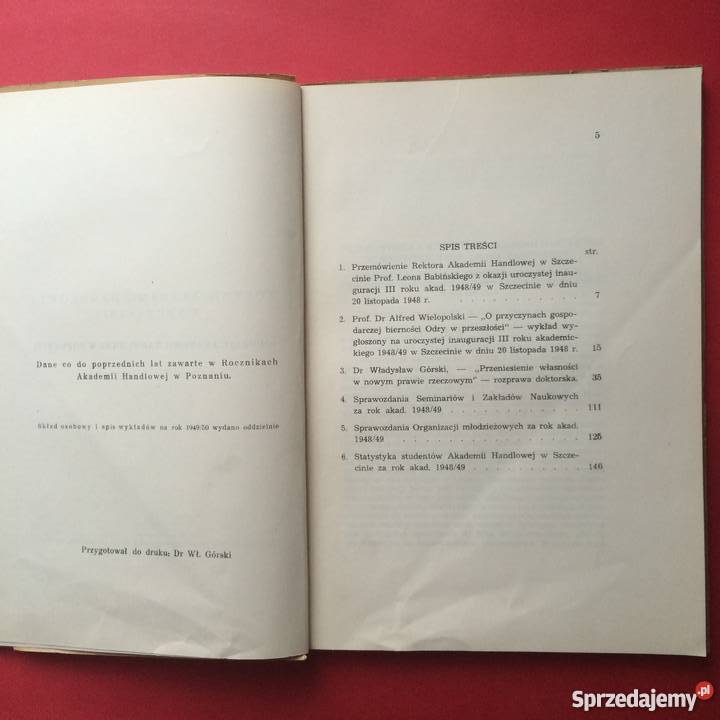 Rocznik akademii handlowej w Szczecinie Antykwariat Antyki, Sztuka, Kolekcje