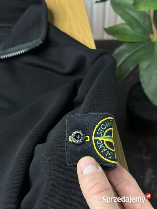 Bluza z zamkiem Stone Island czarna luksusowa Rozmiar uniwersalny mazowieckie Warszawa