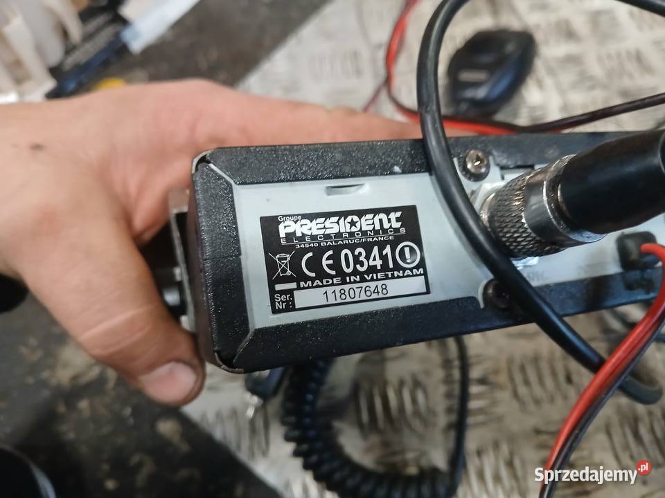 Radio CB President Jonny III Antena małopolskie Radłów