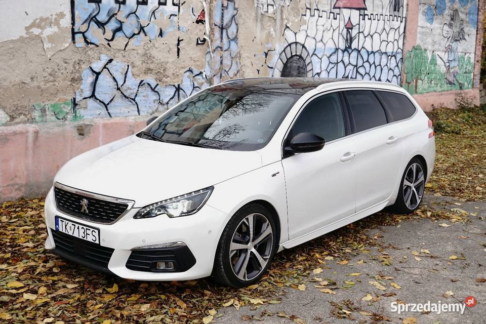 Peugeot 308 SW GT 20 HDI 177 EAT8 automat 2020r asystent parkowania 308 mazowieckie Warszawa