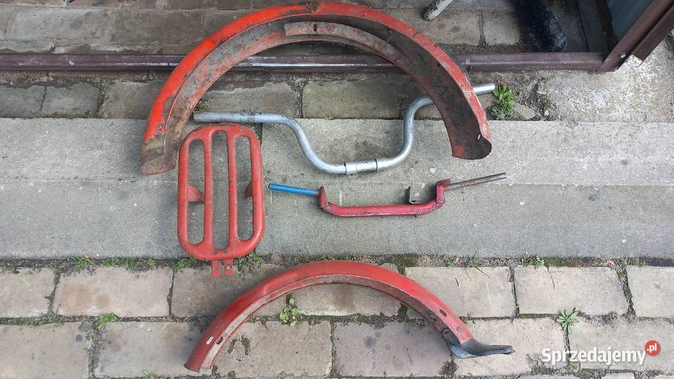 Błotniki bagaznik kierownica komar