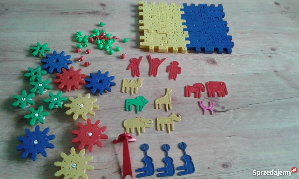 Zestaw klocków ogród zoologiczny zoo śląskie sprzedam