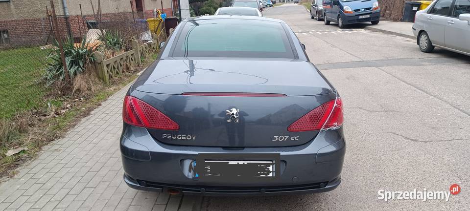 Peugeot 307cc klima tempomat tempomat 307 CC dolnośląskie Jawor