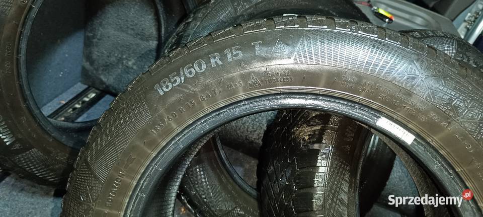 Opony zimowe Continental R15 Wąsosz sprzedam