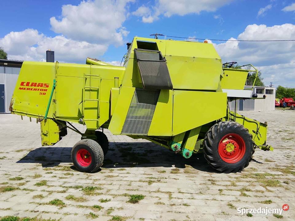 Kombajn zbożowy Claas Mercator 50 oryginał mazowieckie Skaryszew