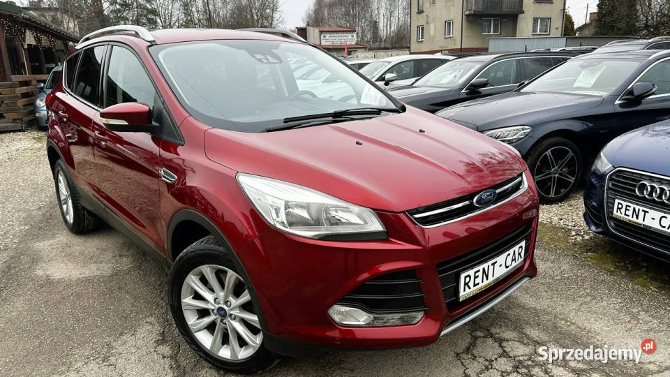 Ford Kuga 20TDCi150OPŁACONY4x4Automat Navigacja wiśniowy