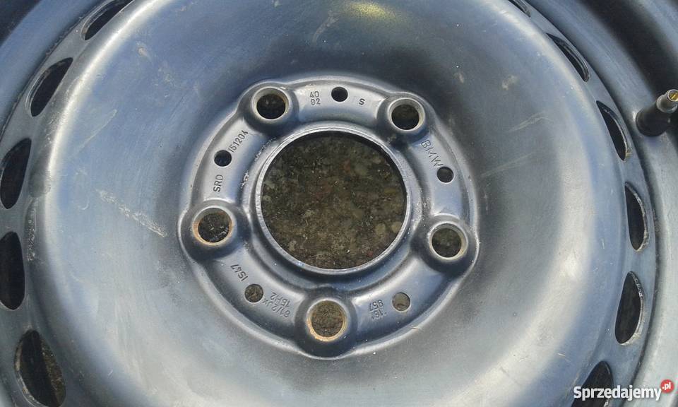 Felgi stalowe 15 bmw 5x120 ładne Okazja 6.5cale Ełk