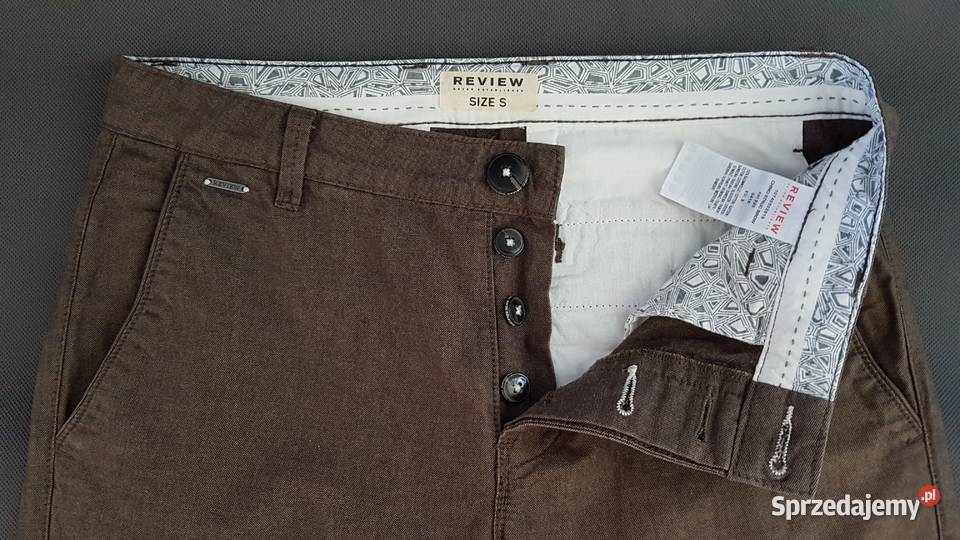 Review Marka Niemiecka Bawełniane Spodnie Męskie sprzedam
