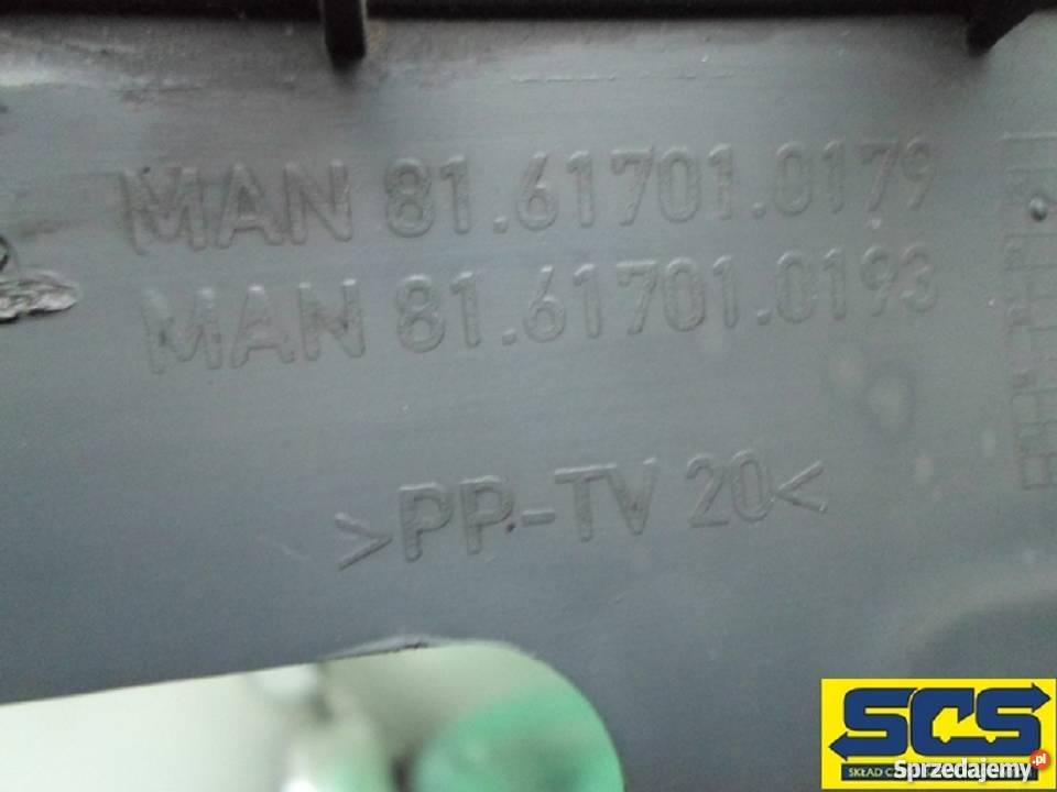 MAN SCHOWEK PANEL OBUDOWA KONSOLA CUPHOLDER