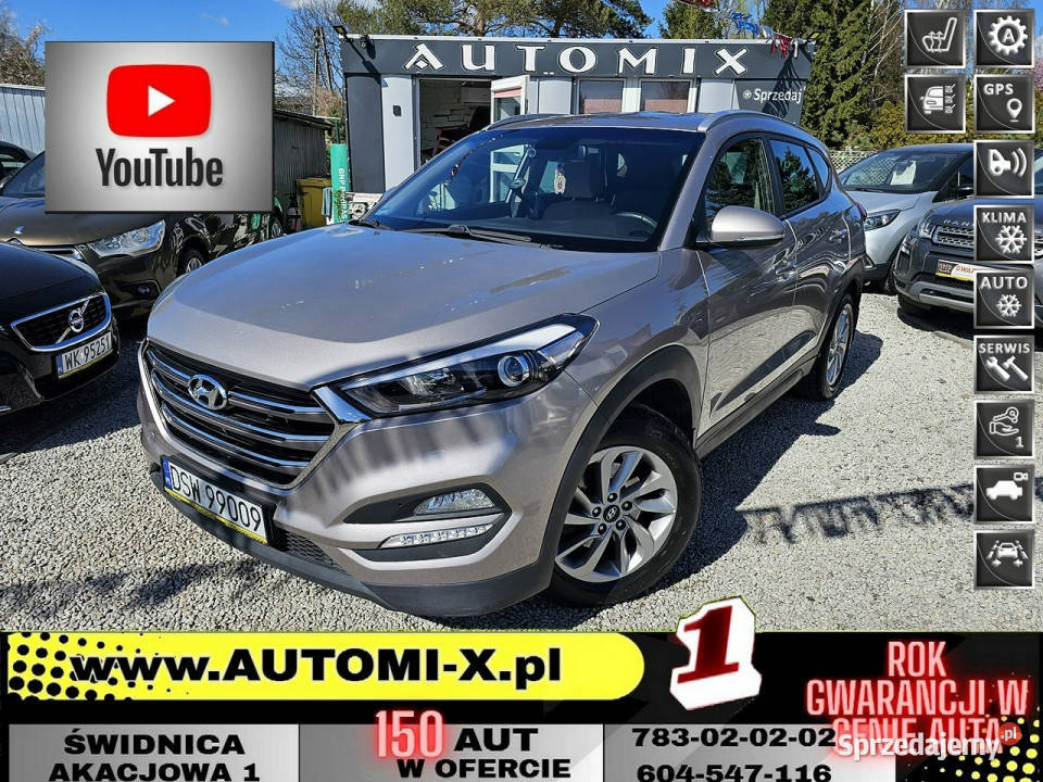 Hyundai Tucson Piękny Salon immobilizer Świdnica