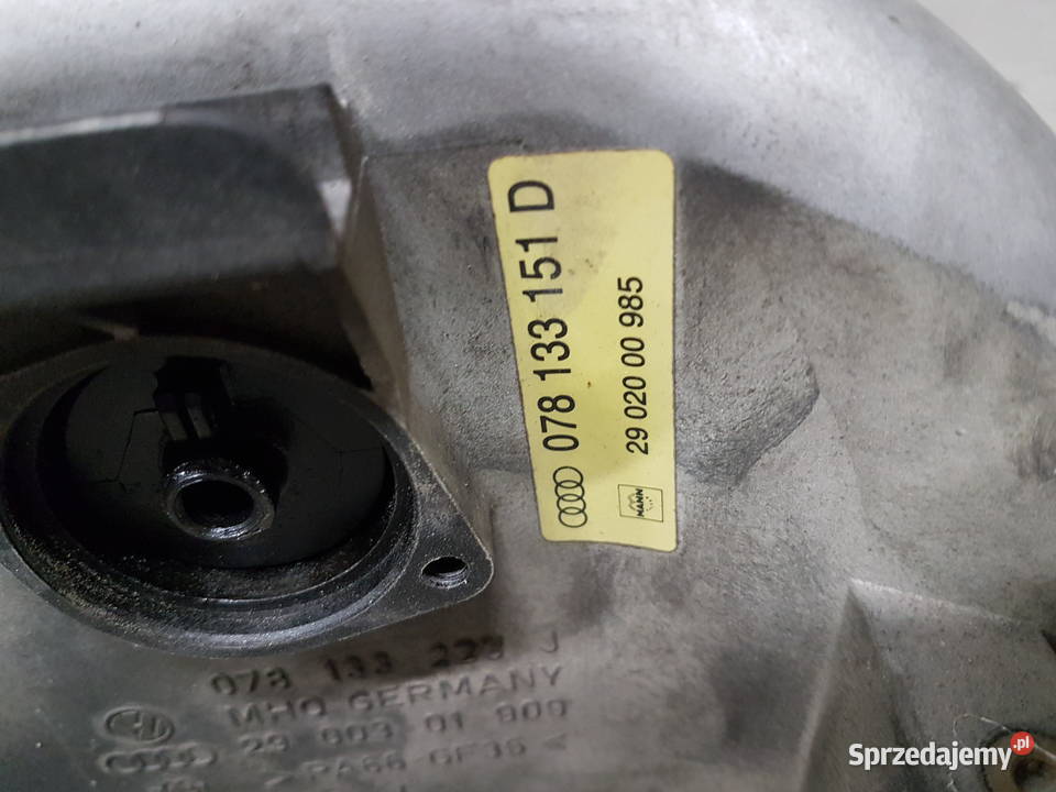 AUDI A4 28V6 ACK KOLEKTOR SSACY 078133151D wielkopolskie Turek