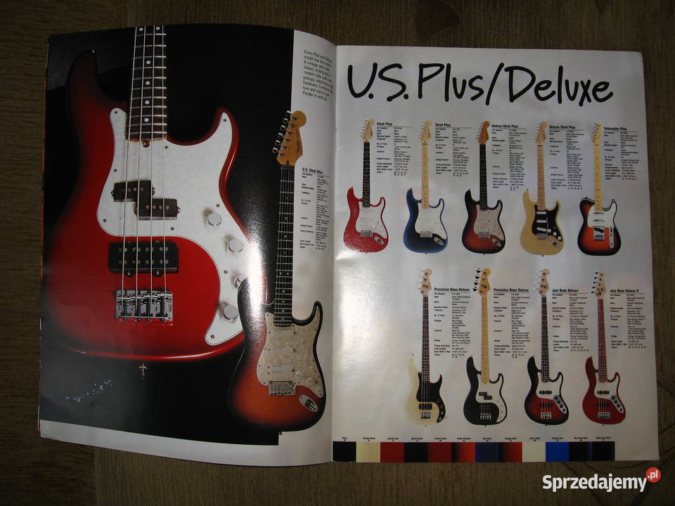 Fender Guitars Basses Volume 49 Number 1 katalog pomorskie Kępice sprzedam
