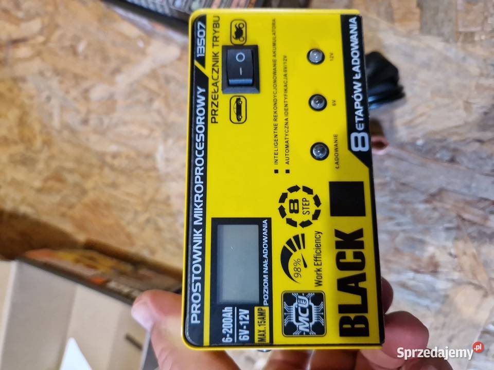 BLACK PROSTOWNIK ELEKTRONICZNY MIKROPROCESOROWY wielkopolskie Głogowa