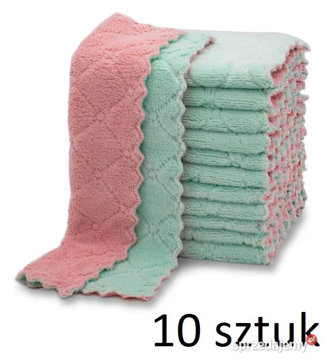 Chłonne Ścierki z mikrofibry wysokiej jakości 10 Płock sprzedam