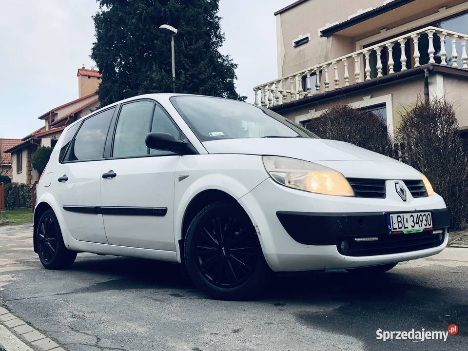 Renault Scenic II 19dCi 130 BIAŁY Przeworsk