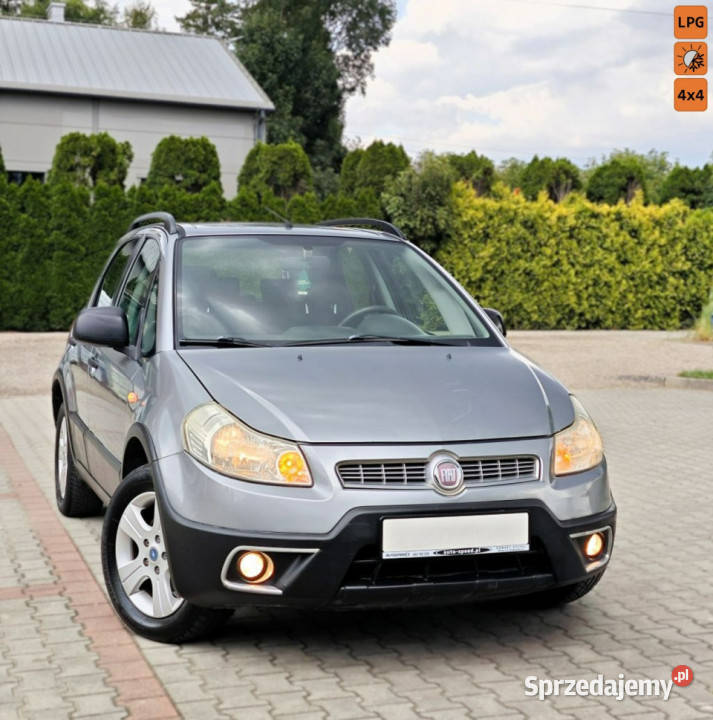 Fiat Sedici Klima Alu G A Z 4 x 4 Włoch Hatchback Sedici Nowy Sącz