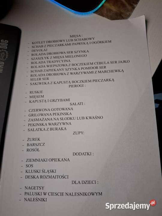 Pyszne wyroby domowe śląskie