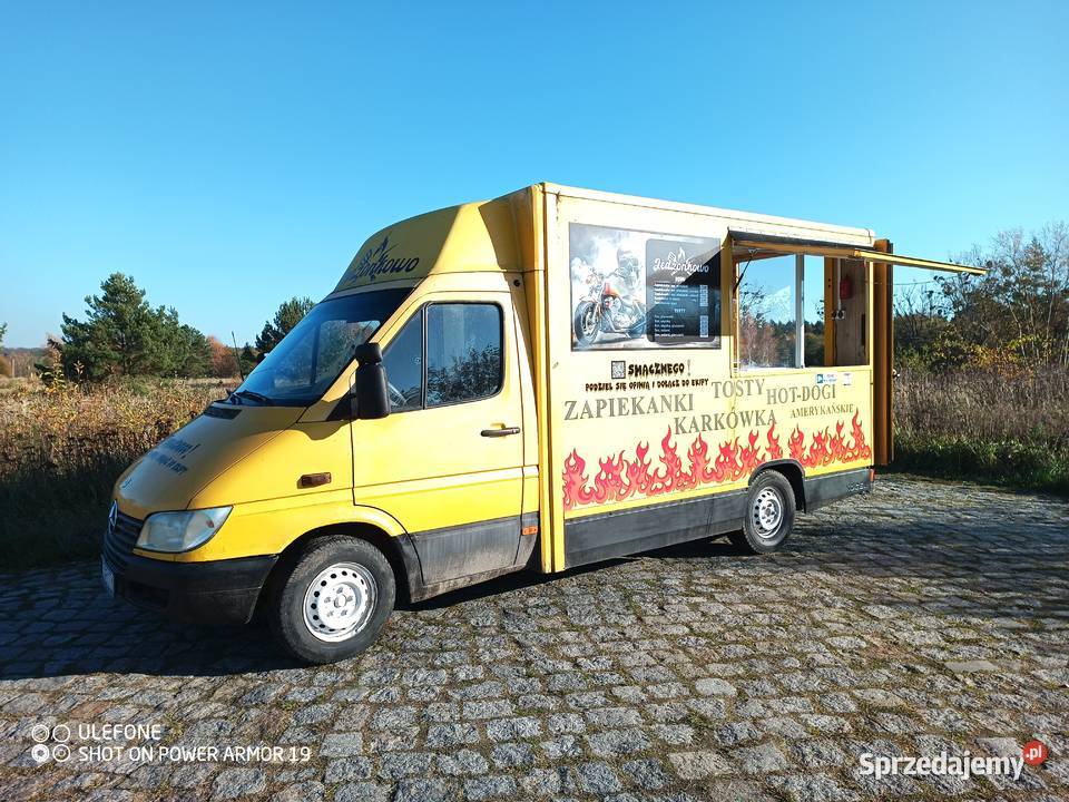 Mercedes Food Truck Gotowy Do Pracy Rok produkcji 2001 zachodniopomorskie Szczecin