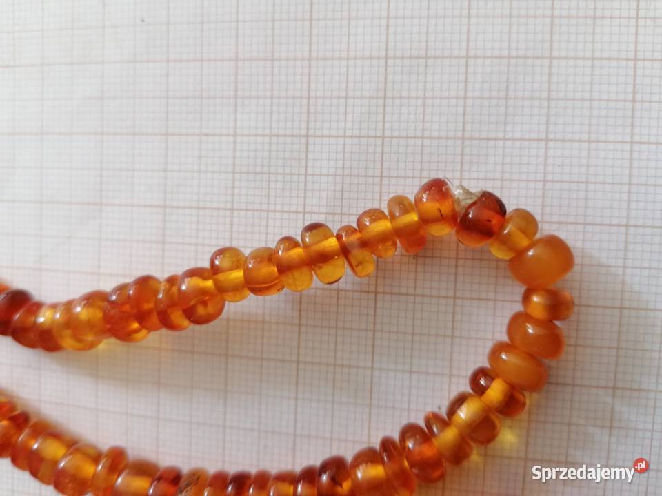 Naszyjnik Bursztyn Vintage Białystok