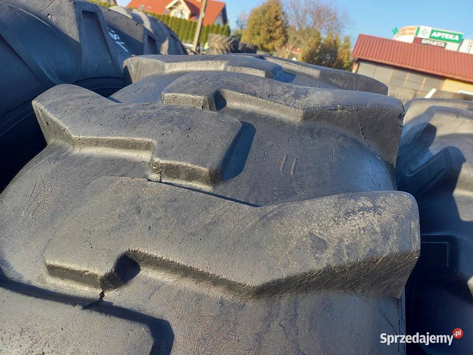2x Opona używana przemysłowa 18426 184R26 MITAS 26cale Do maszyn budowlanych Zaścianki