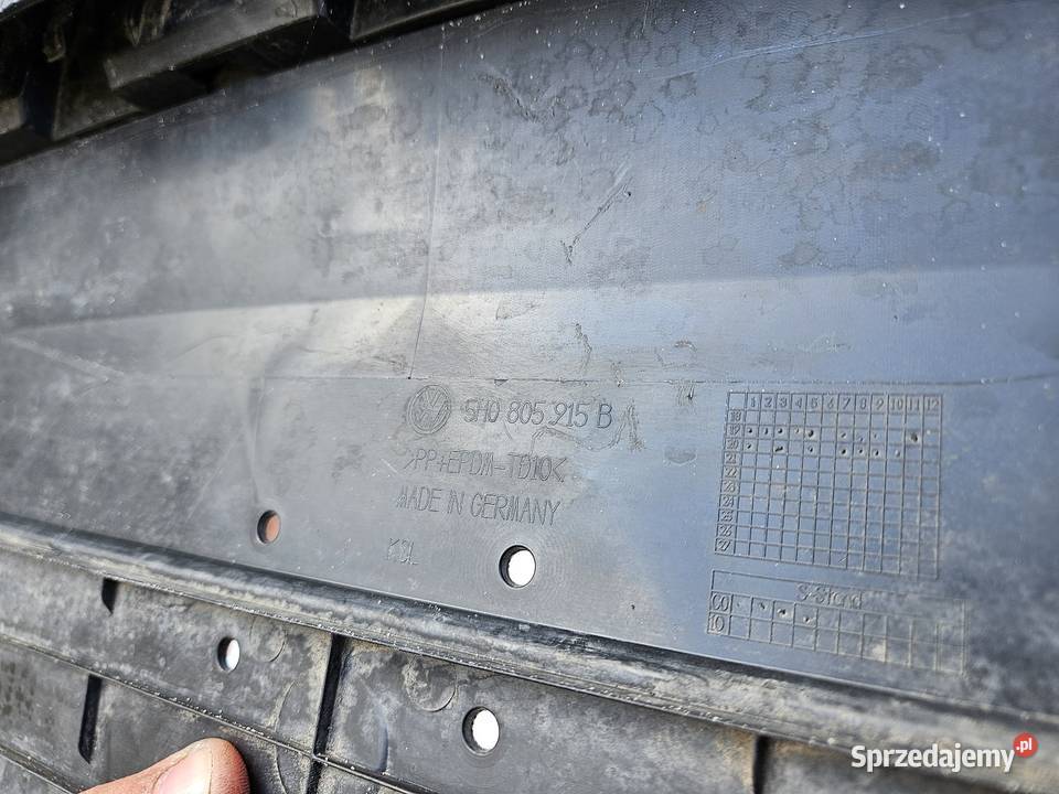 VW GOLF 8 VIII GTI GTD PŁYTA OSŁONA POD ZDERZAK Międzychód